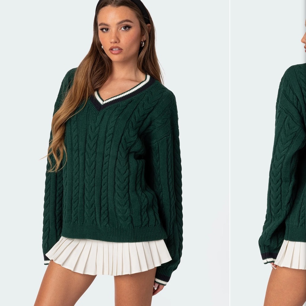 Edikted Cableknit Sweater